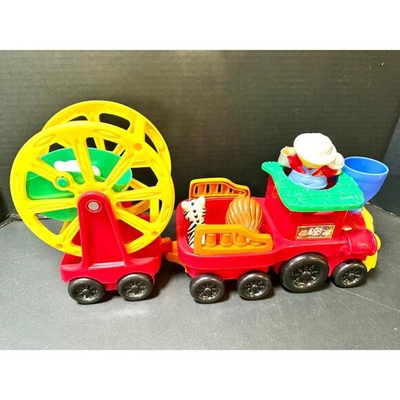 FP Little People Animal Sounds zoo train Crank no animals figures included works - Picture 6 of 6